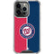 MLB Washington Nationals Split iPhone 16 Pro Clear Case